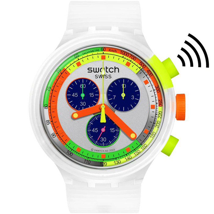Swatch Neon Jelly Pay! SB02K101-5300