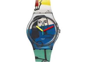 Swatch Leger's Two Women Holding Flowers SUOZ363
