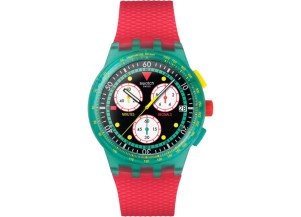 Swatch Neon Emerald Chrono SUSG409
